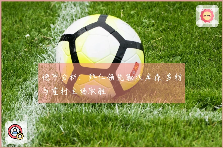 德甲分析：拜仁领先勒沃库森 多特与霍村主场取胜